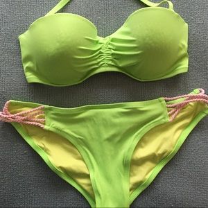 36D/L Victoria’s Secret Neon Rope Swimsuit